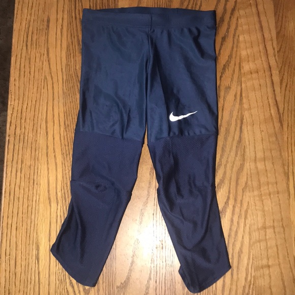 Nike Pants - Nike Women’s Team USA Blue Capri Tights